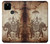 S2102 Art de la peinture thaïlandaise Bouddha sur Elephant Etui Coque Housse pour Google Pixel 4a 5G