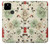 S2179 Motif Fleur Floral Art Millésime Etui Coque Housse pour Google Pixel 4a 5G