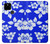 S2244 Motif Hawai Hibiscus Bleu Etui Coque Housse pour Google Pixel 4a 5G