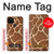 S2326 girafe Peau Etui Coque Housse pour Google Pixel 4a 5G