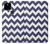 S2345 Marine Bleu Shavron Zig zag Etui Coque Housse pour Google Pixel 4a 5G