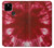 S2480 Tie dye rouge Etui Coque Housse pour Google Pixel 4a 5G
