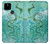 S2653 Dragon Vert Turquoise Pierre Graphique Etui Coque Housse pour Google Pixel 4a 5G