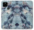 S2689 Bleu Marbre Texture Imprimé graphique Etui Coque Housse pour Google Pixel 4a 5G