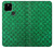 S2704 Vert poisson échelle motif graphique Etui Coque Housse pour Google Pixel 4a 5G