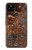 S2714 Rouille Texture acier imprimé graphique Etui Coque Housse pour Google Pixel 4a 5G