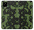 S2877 Vert Serpent Imprimé graphique Peau Etui Coque Housse pour Google Pixel 4a 5G