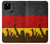 S2966 Allemagne Football Football Etui Coque Housse pour Google Pixel 4a 5G