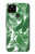 S3457 Papier Palm Monstera Etui Coque Housse pour Google Pixel 4a 5G