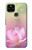 S3511 Fleur de lotus Bouddhisme Etui Coque Housse pour Google Pixel 4a 5G