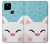 S3542 Chat mignon Dessin animé Etui Coque Housse pour Google Pixel 4a 5G