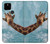 S3680 Girafe de sourire mignon Etui Coque Housse pour Google Pixel 4a 5G