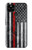 S3687 Drapeau américain de pompier mince ligne rouge Etui Coque Housse pour Google Pixel 4a 5G