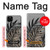 S3692 Feuilles de palmier gris noir Etui Coque Housse pour Google Pixel 4a 5G