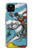 S3731 Carte de tarot chevalier des épées Etui Coque Housse pour Google Pixel 4a 5G