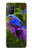 S1565 Oiseau bleu de bonheur Bleu Oiseau Etui Coque Housse pour OnePlus 8T