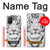 S2553 Tigre blanc Etui Coque Housse pour OnePlus 8T