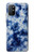 S3439 Tissu Indigo Tie Dye Etui Coque Housse pour OnePlus 8T