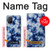 S3439 Tissu Indigo Tie Dye Etui Coque Housse pour OnePlus 8T