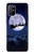 S3508 Noël Père Noël Lune Etui Coque Housse pour OnePlus 8T
