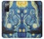 S0213 Van Gogh Starry Nights Etui Coque Housse pour Samsung Galaxy S20 FE