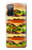 S0790 Hamburger Etui Coque Housse pour Samsung Galaxy S20 FE