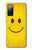 S1146 Sourire Soleil Jaune Etui Coque Housse pour Samsung Galaxy S20 FE