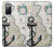 S1962 Graphique nautique Etui Coque Housse pour Samsung Galaxy S20 FE