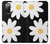 S2315 Fleurs de marguerite blanche Etui Coque Housse pour Samsung Galaxy S20 FE