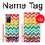 S2362 Arc en ciel coloré Shavron Zig zag Etui Coque Housse pour Samsung Galaxy S20 FE