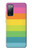 S2363 Arc en ciel Motif Etui Coque Housse pour Samsung Galaxy S20 FE