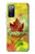 S2523 Canada Feuille d'érable d'automne Etui Coque Housse pour Samsung Galaxy S20 FE