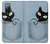 S2641 Noir Chat Poche Etui Coque Housse pour Samsung Galaxy S20 FE
