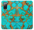S2688 Aqua Copper Turquoise Graphic Gemme Etui Coque Housse pour Samsung Galaxy S20 FE