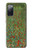S2872 Gustav Klimt Champ de Coquelicots Etui Coque Housse pour Samsung Galaxy S20 FE