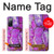 S2907 Violet Turquoise Pierre Etui Coque Housse pour Samsung Galaxy S20 FE