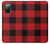 S2931 Rouge Buffle motif de vérification Etui Coque Housse pour Samsung Galaxy S20 FE