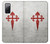 S3200 Ordre de Santiago Croix de Saint-Jacques Etui Coque Housse pour Samsung Galaxy S20 FE