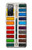 S3243 Ensemble de peinture aquarelle Etui Coque Housse pour Samsung Galaxy S20 FE