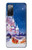 S3282 Château de Santa Noël Etui Coque Housse pour Samsung Galaxy S20 FE