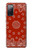 S3355 Motif Bandana Rouge Etui Coque Housse pour Samsung Galaxy S20 FE