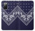 S3357 Marine Bleu Bandana Motif Etui Coque Housse pour Samsung Galaxy S20 FE