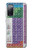 S3383 Tableau périodique Etui Coque Housse pour Samsung Galaxy S20 FE
