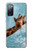 S3680 Girafe de sourire mignon Etui Coque Housse pour Samsung Galaxy S20 FE