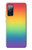 S3698 Drapeau de fierté LGBT Etui Coque Housse pour Samsung Galaxy S20 FE