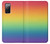 S3698 Drapeau de fierté LGBT Etui Coque Housse pour Samsung Galaxy S20 FE