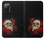 S3753 Roses de crâne gothique sombre Etui Coque Housse pour Samsung Galaxy S20 FE