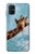 S3680 Girafe de sourire mignon Etui Coque Housse pour Samsung Galaxy M51