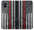 S3687 Drapeau américain de pompier mince ligne rouge Etui Coque Housse pour Samsung Galaxy M51