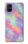 S3706 Arc-en-ciel pastel Galaxy Pink Sky Etui Coque Housse pour Samsung Galaxy M51